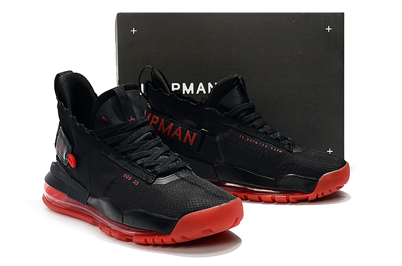 2019 Men Air Jordan Max 720 Black Red Shoes
